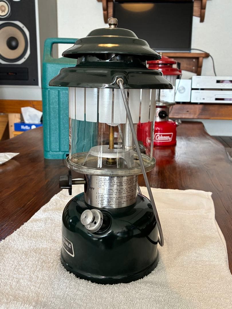 [使用回数5回未満]コールマンツーマントルランタンmodel 288a-700