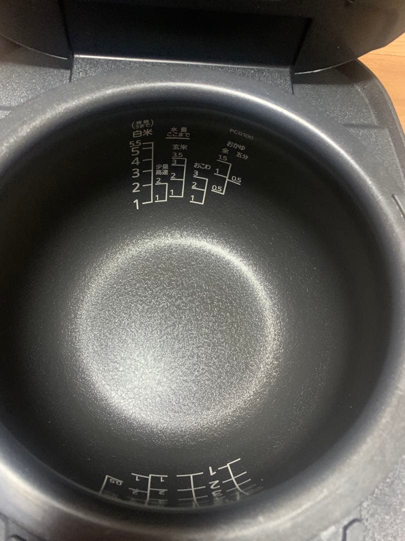 TIGER 圧力IH炊飯ジャーJPC-G100 5.5合炊き2023年製