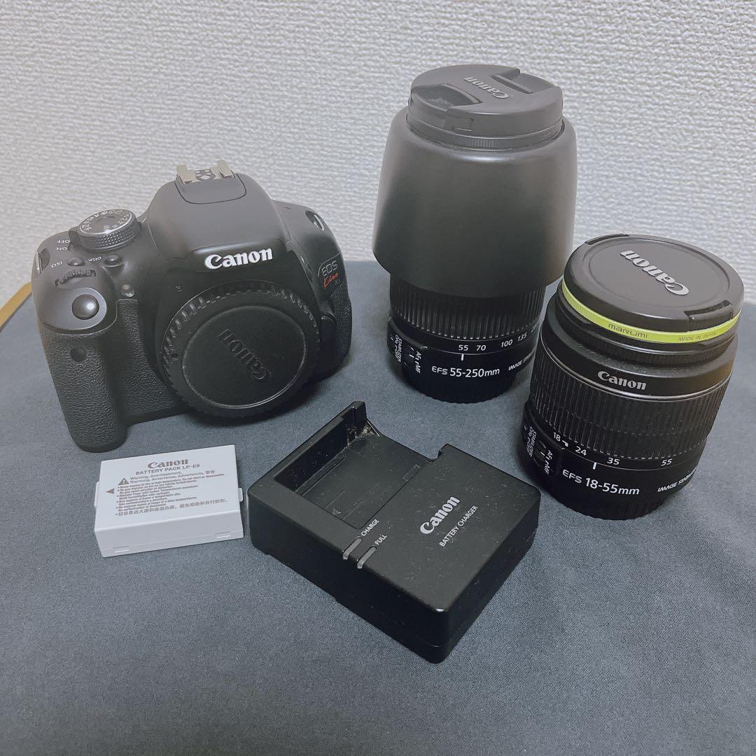 Canon EOS Kiss X5 本体,ダブルズームレンズキット