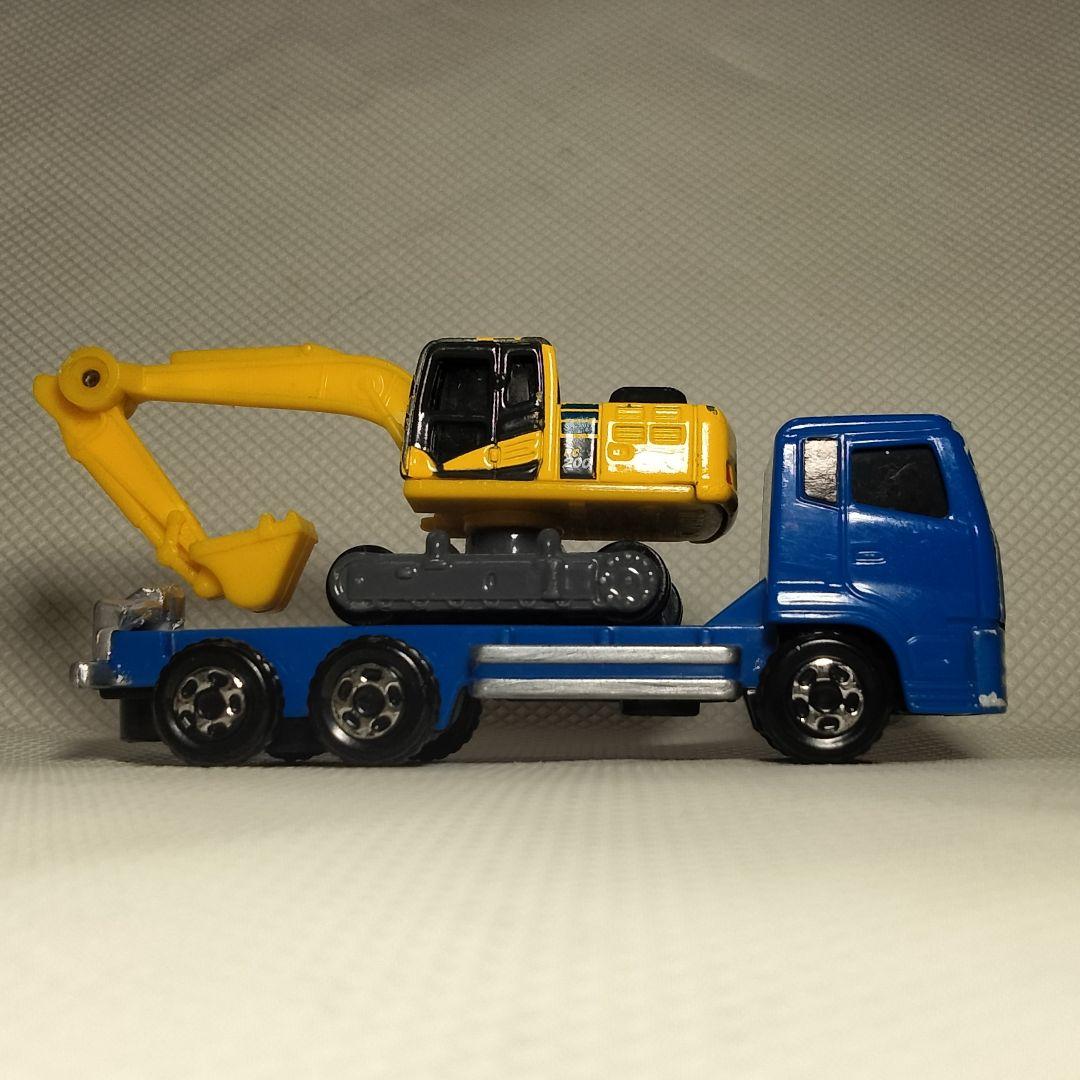 ★商談中★　4977 マックトミカ 日産UDクオン ユンボ積載