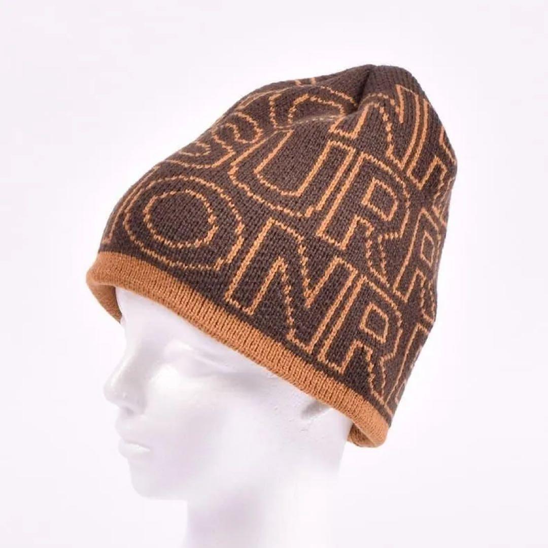 新品レザレクションResurrection ロゴモノグラムニットビーニーニット帽