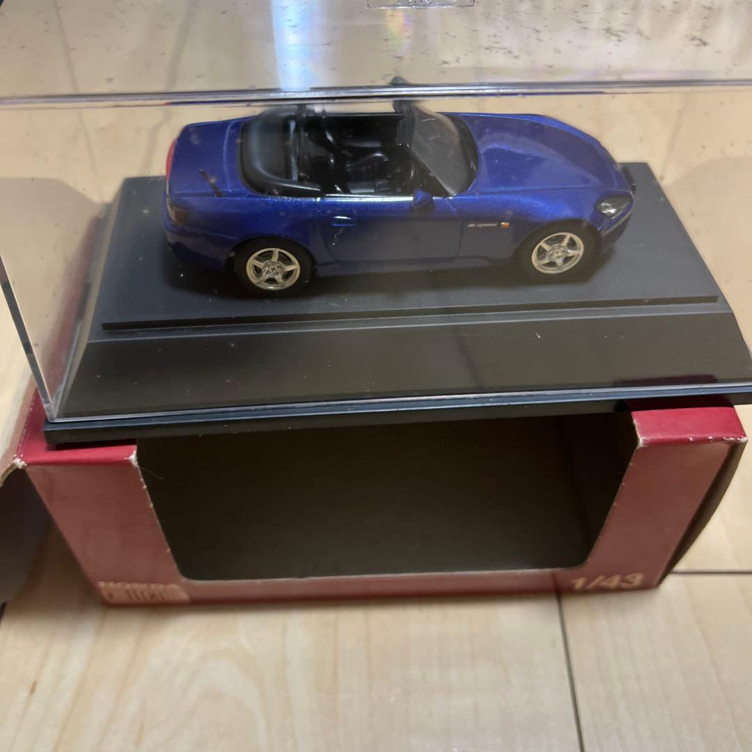 【送料込】HONDA S2000 モンテカルロブルー 1/43