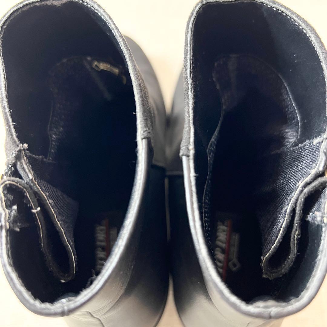 極美品★TOP DRY ショートブーツ ゴアテックス サイドジップ 3E 幅広