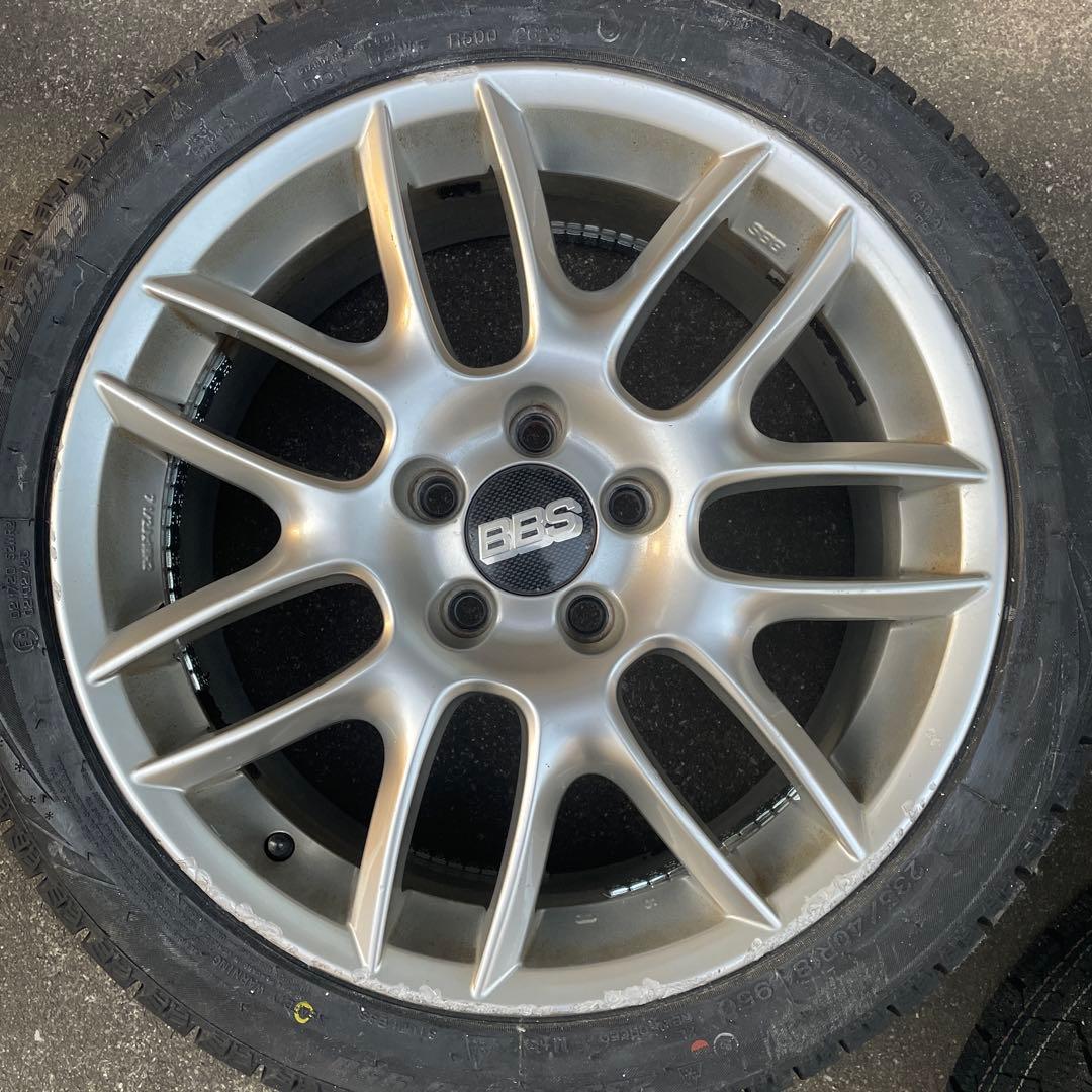 未使用スタッドレスタイヤ　BBS CV007 235/40R18