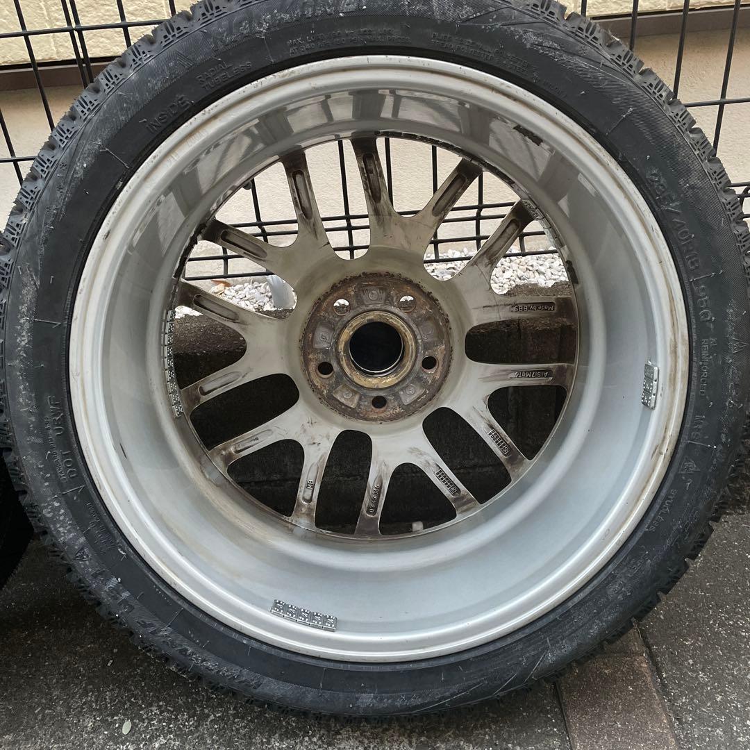 未使用スタッドレスタイヤ　BBS CV007 235/40R18