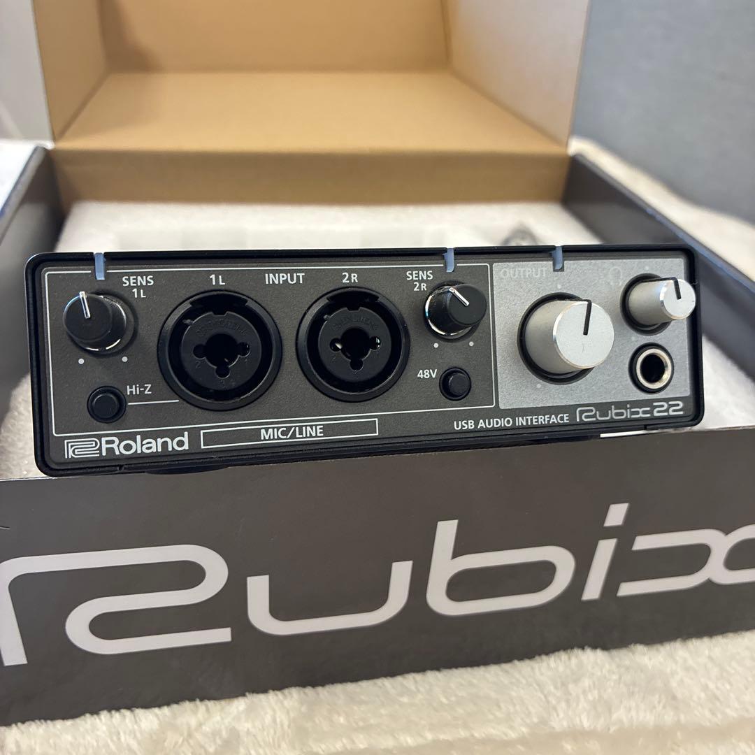 【美品】 Roland RUBIX22 USBオーディオインターフェイス