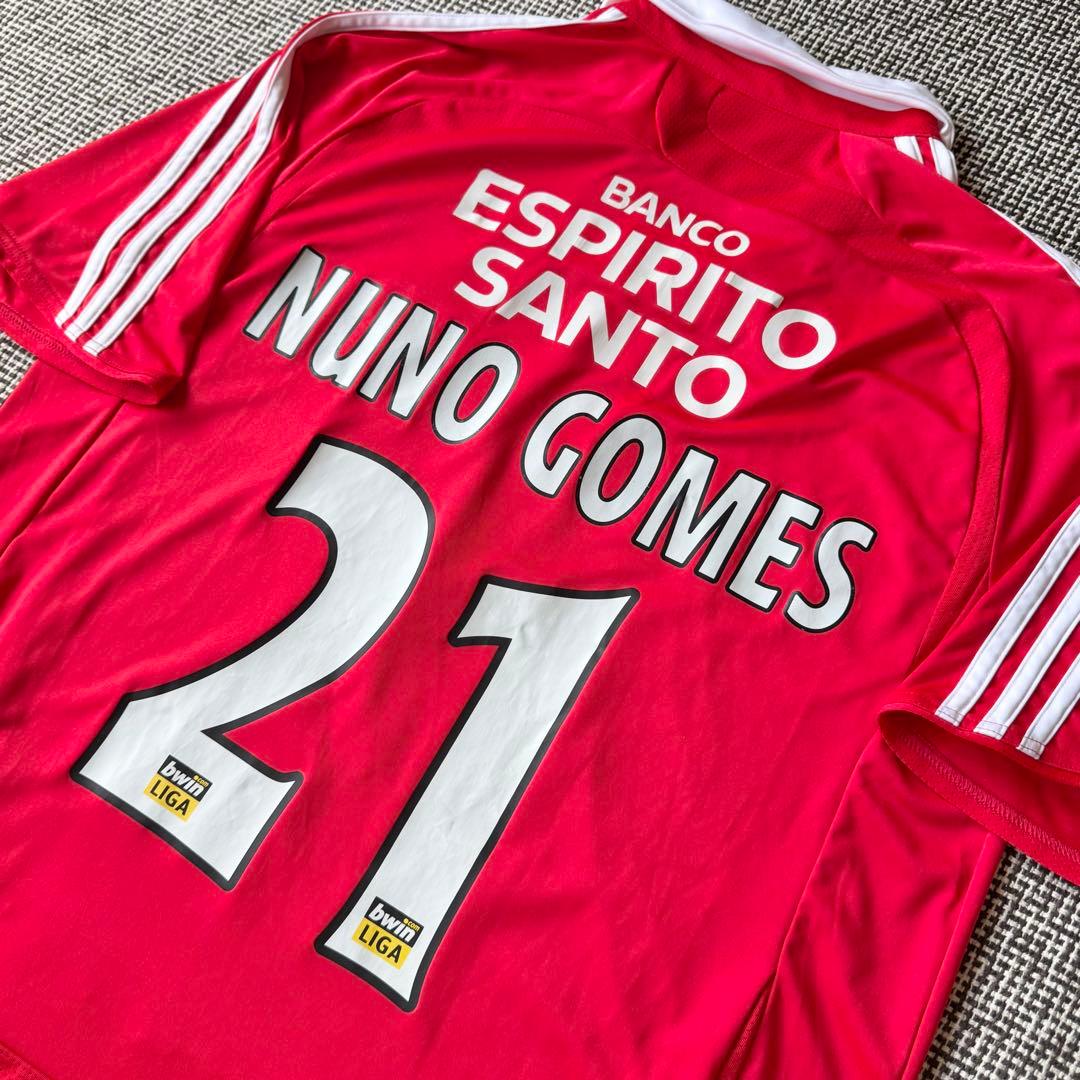 【襟付きモデル】ヌーノ・ゴメス ＃２１ ベンフィカ ０７／０８（H）
