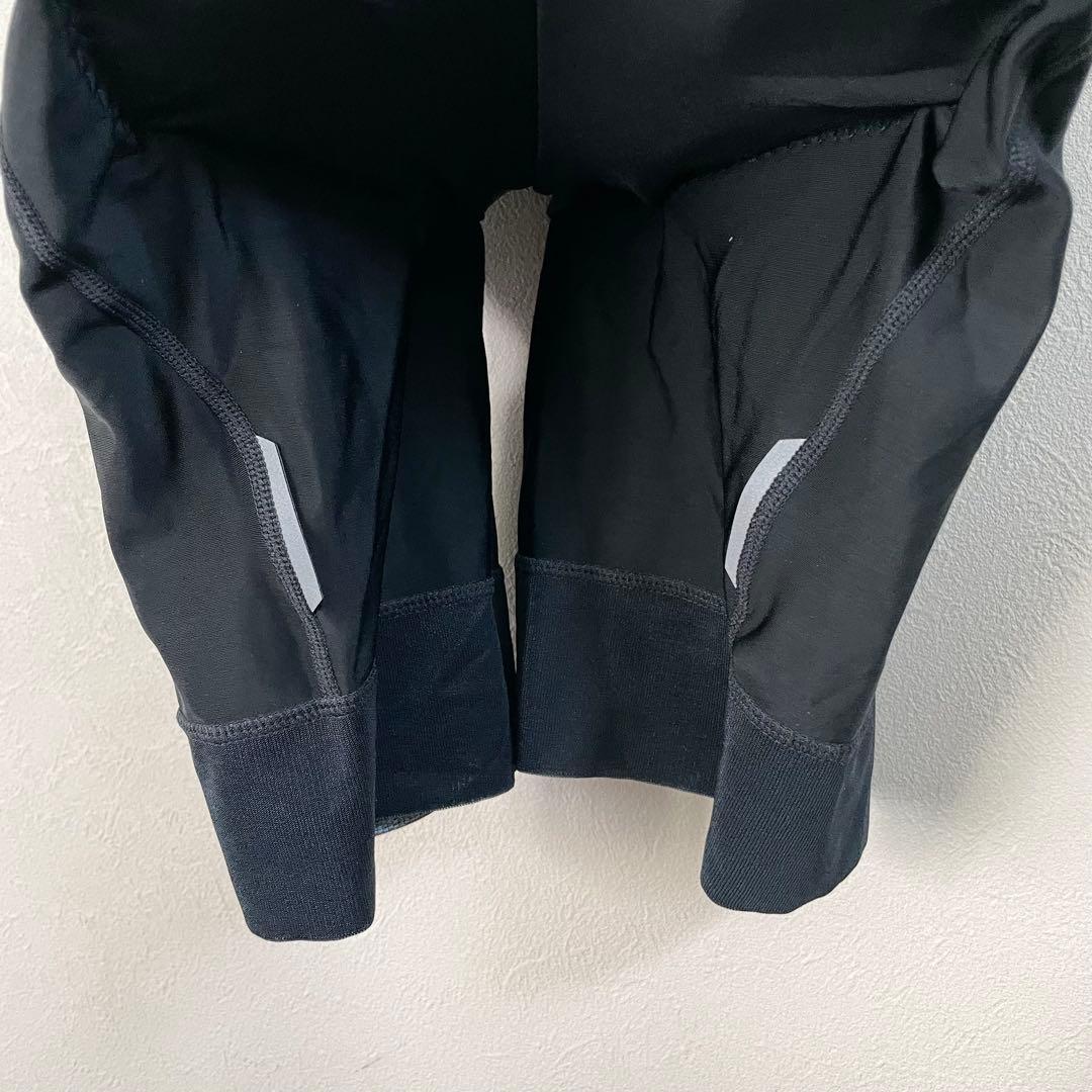 未使用・保管品★パールイズミ　コールドシェイド　メガ　ビブパンツ　黒　メンズ　M