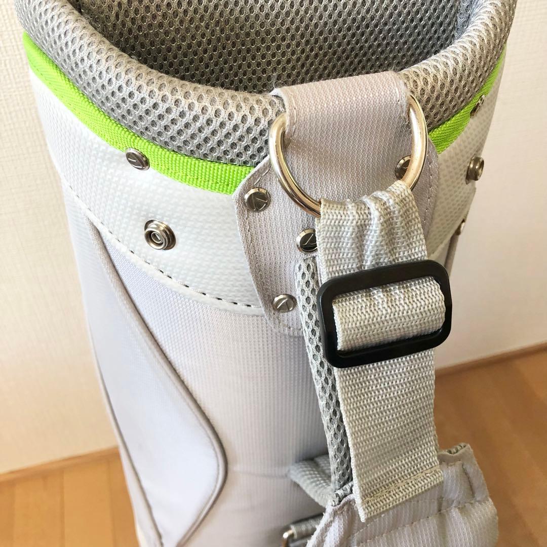 【TaylorMade 】テーラーメイド　キャディバッグ グレー/グリーン