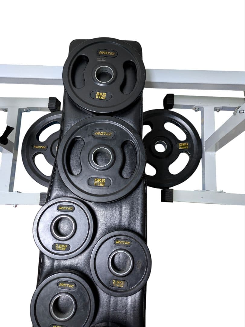 本格ジム一式 ベンチプレス(補助付) ラットマシン バーベル ダンベル【鹿児島】