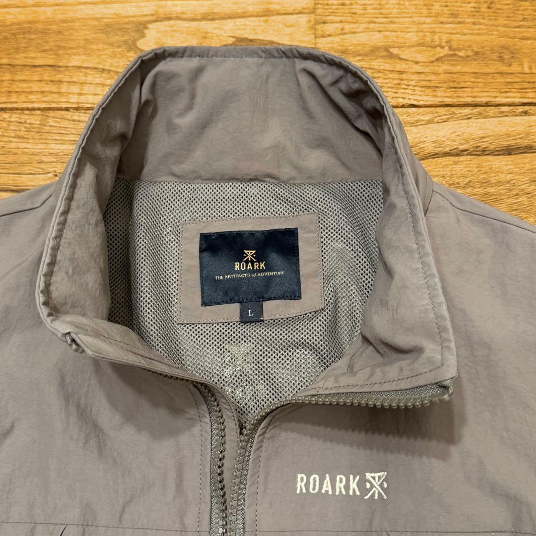 ROARK ナイロンジャケット グレー Lサイズ