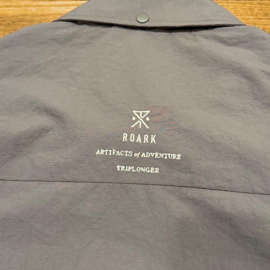 ROARK ナイロンジャケット グレー Lサイズ