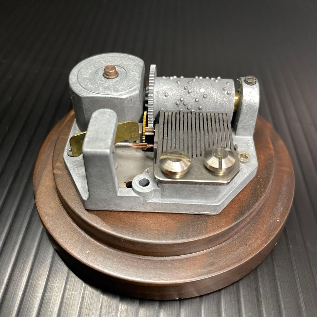 超希少 REUGE リュージュ ドーム型 木製 オルゴール インテリア 綺麗