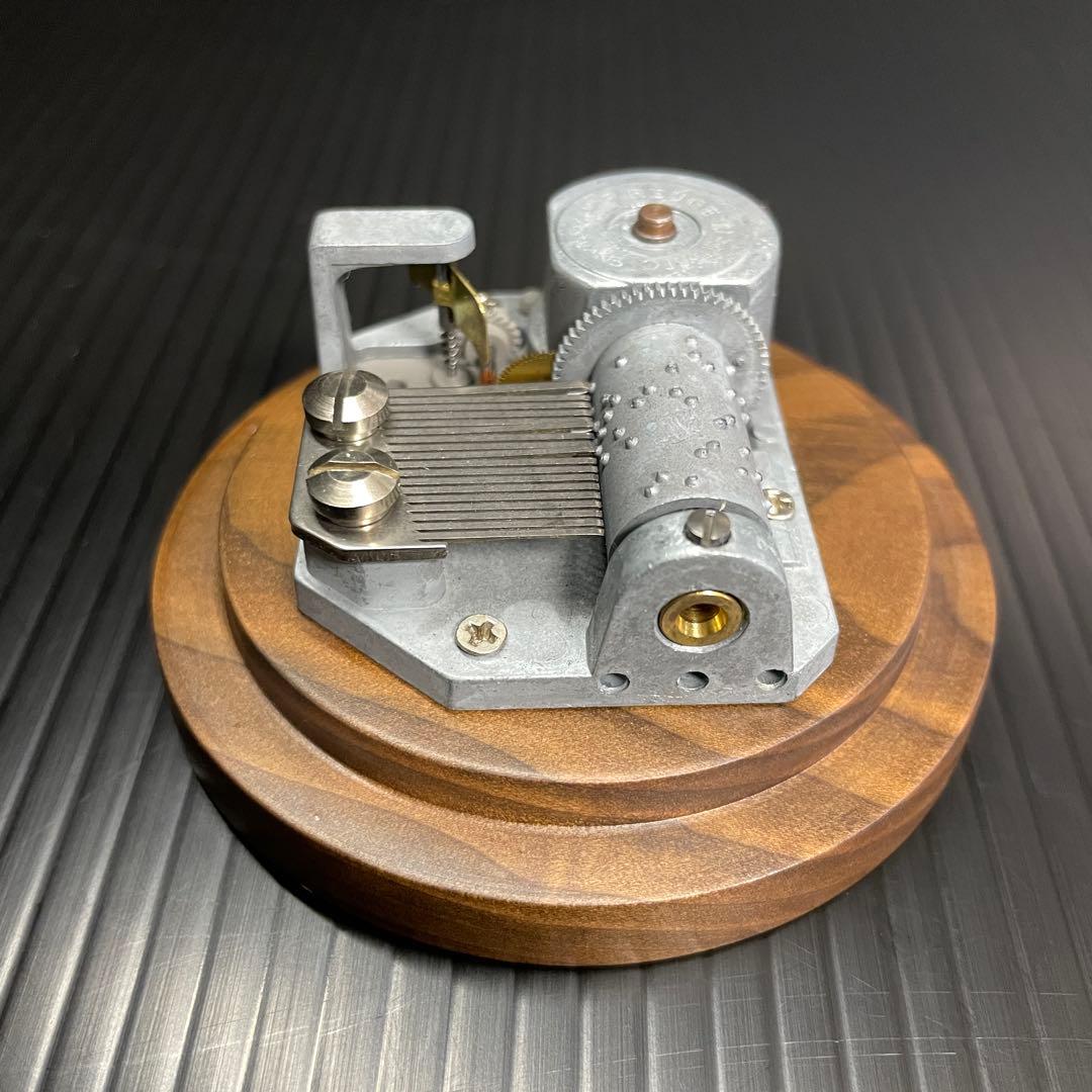 超希少 REUGE リュージュ ドーム型 木製 オルゴール インテリア 綺麗