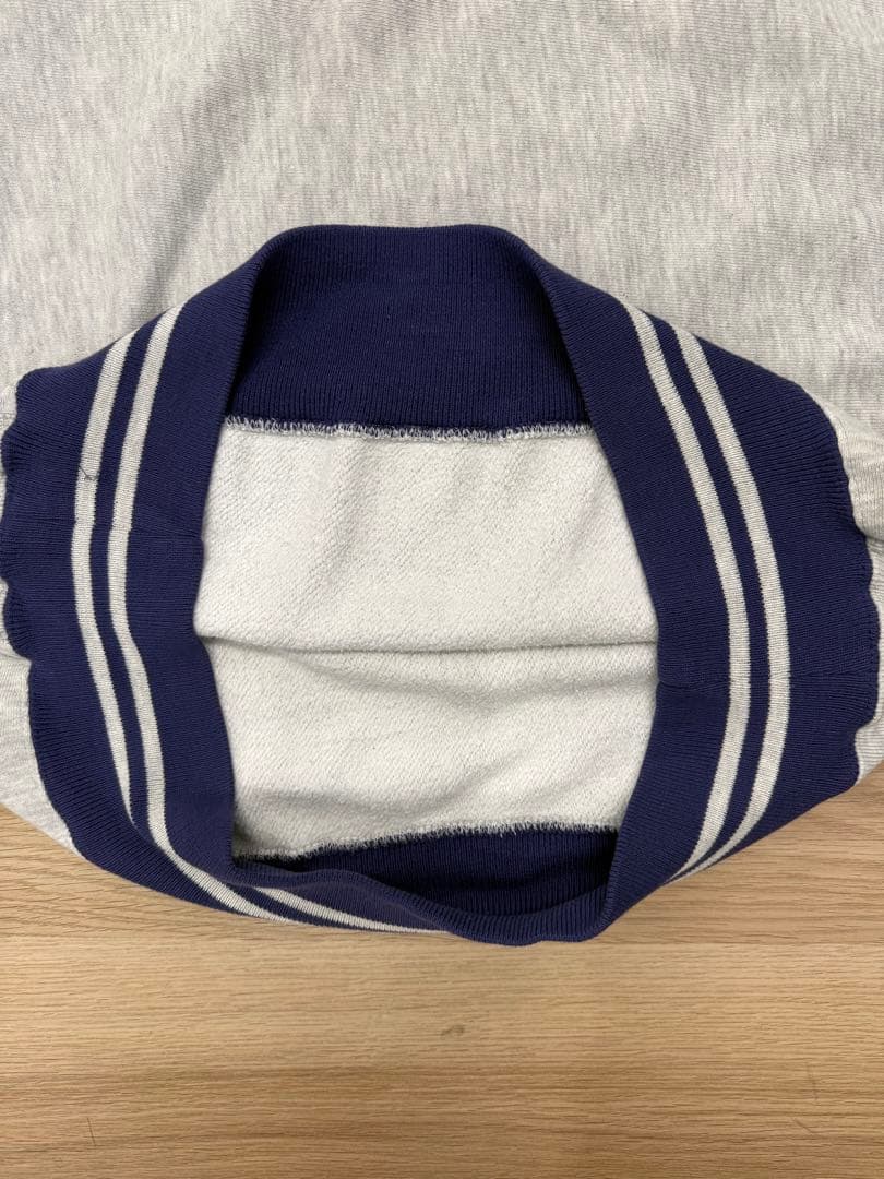 90s Champion グレー ロゴスウェット リバースウィーブ