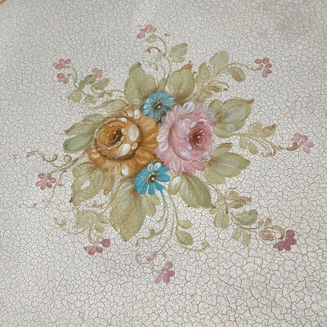 ロココ調　アンティーク　ローテーブル　ティーテーブル　猫足　洋風