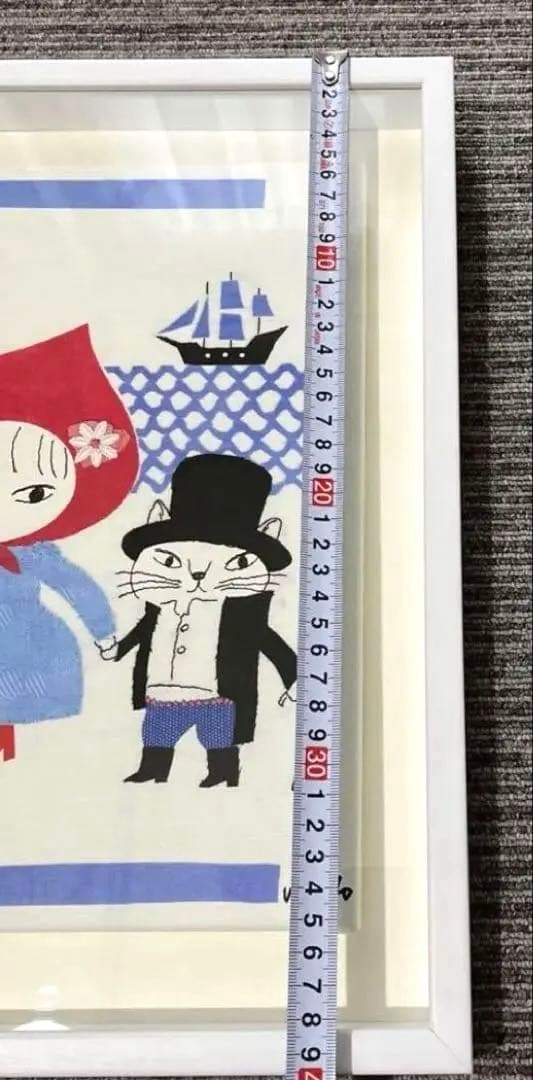 【美品】MICAO 絵画　版画　シリアルナンバー入り　「赤い靴」