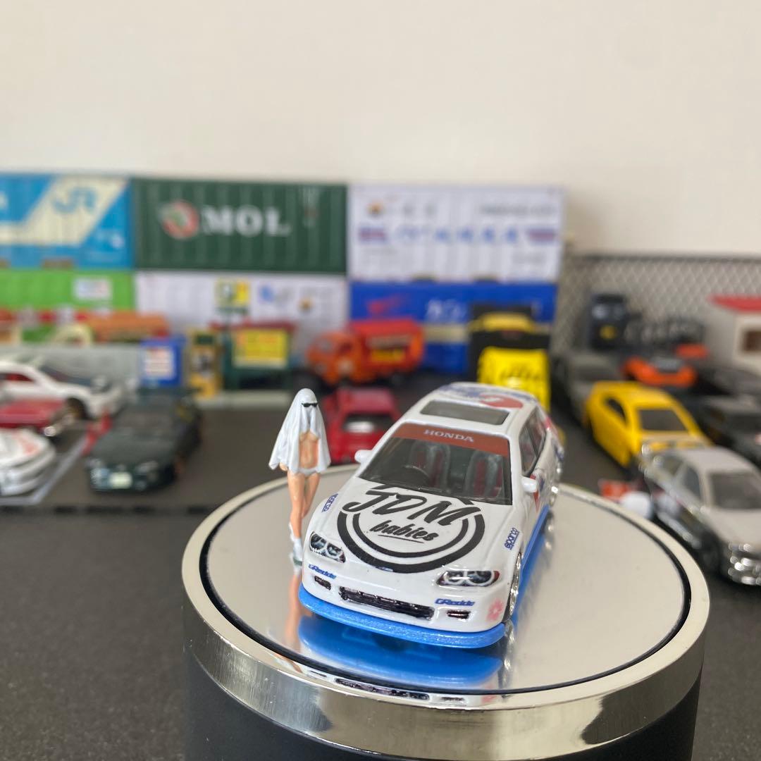 ホンダ シビック EG サクラ カスタム　+ カスタムアクリルケース