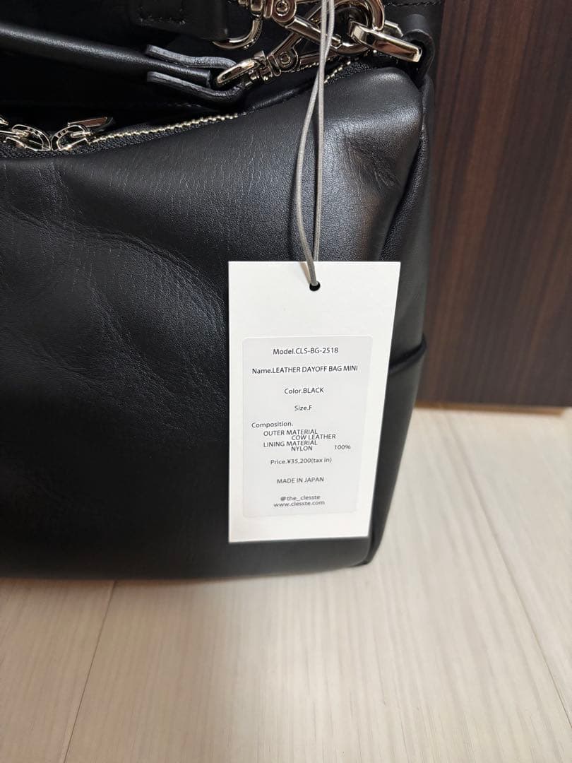バッグ CLESSTE LEATHER DAYOFF BAG MINI