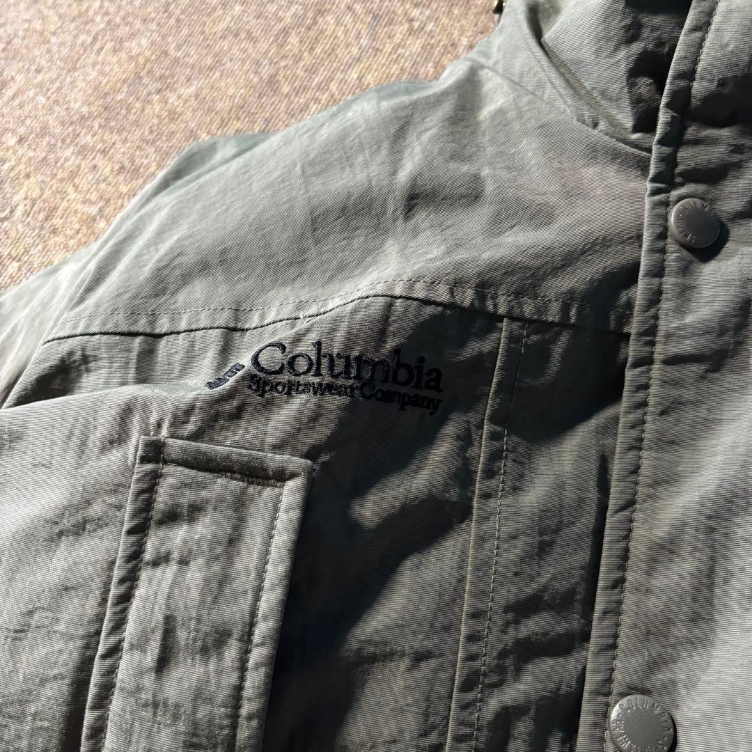 Columbia オリーブグリーン ダウンジャケット