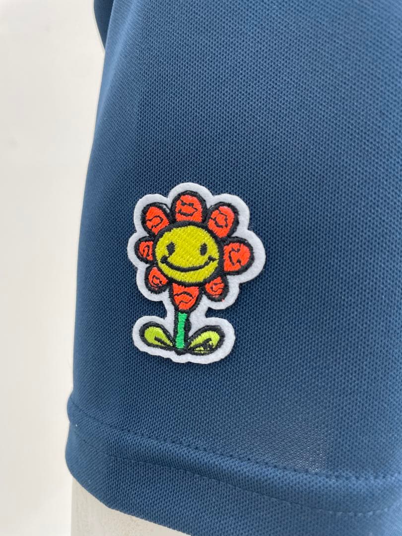 エリートグリップ　無地半袖ポロシャツ　ネイビー　L 新品