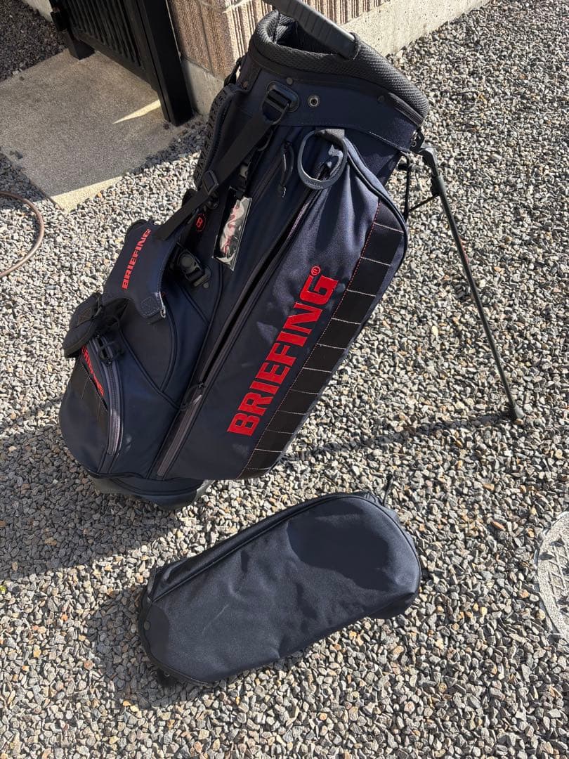 BRIEFING ゴルフバッグ ネイビー 5分割収納