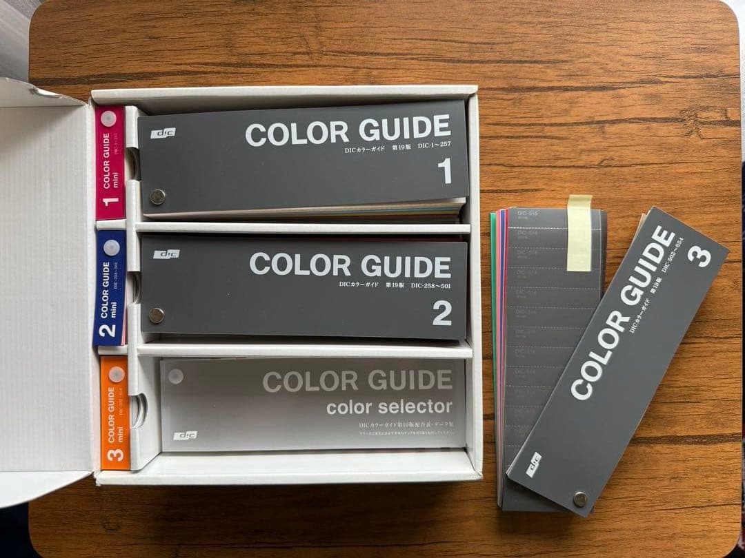DIC COLOR GUIDE セット 1, 2, 3 ver.19