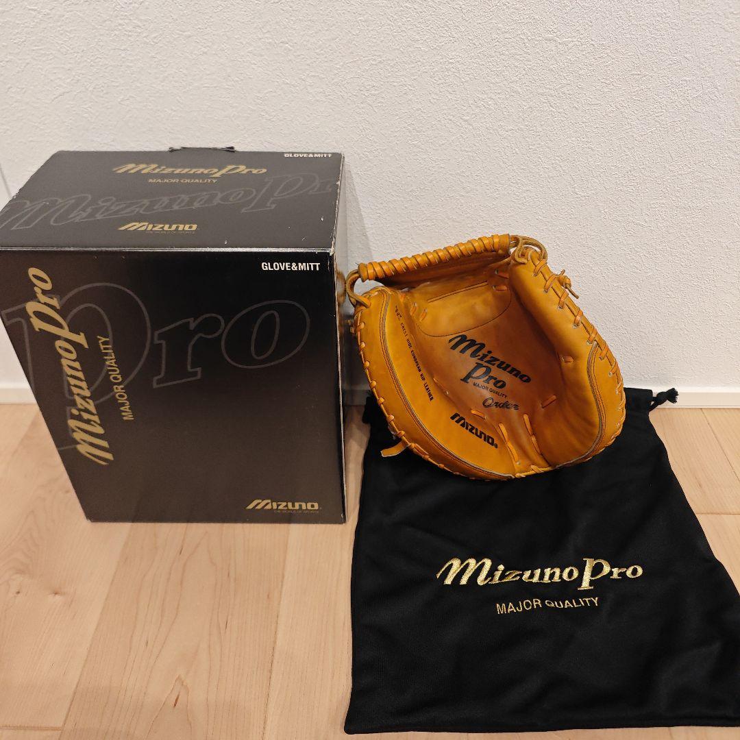 【レア・当時物美品】ミズノプロ オーダー 硬式キャッチャーミット（ビッグM）