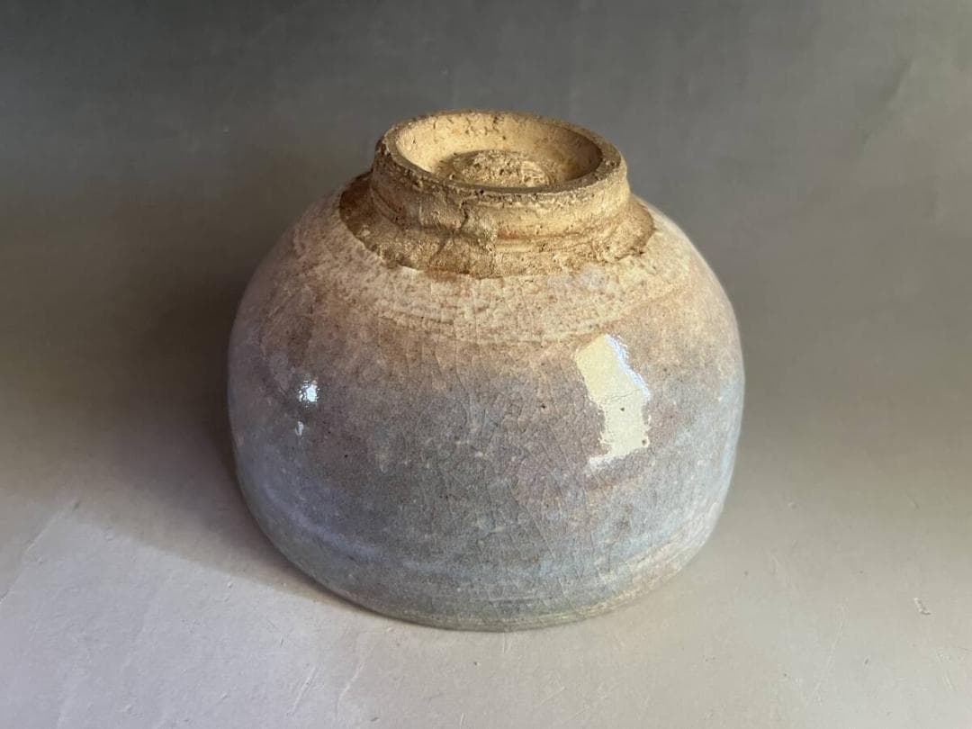 茶碗■古手 萩焼 泉流山窯 吉賀大雅 お茶道具 抹茶碗 古美術 時代物 骨董品■