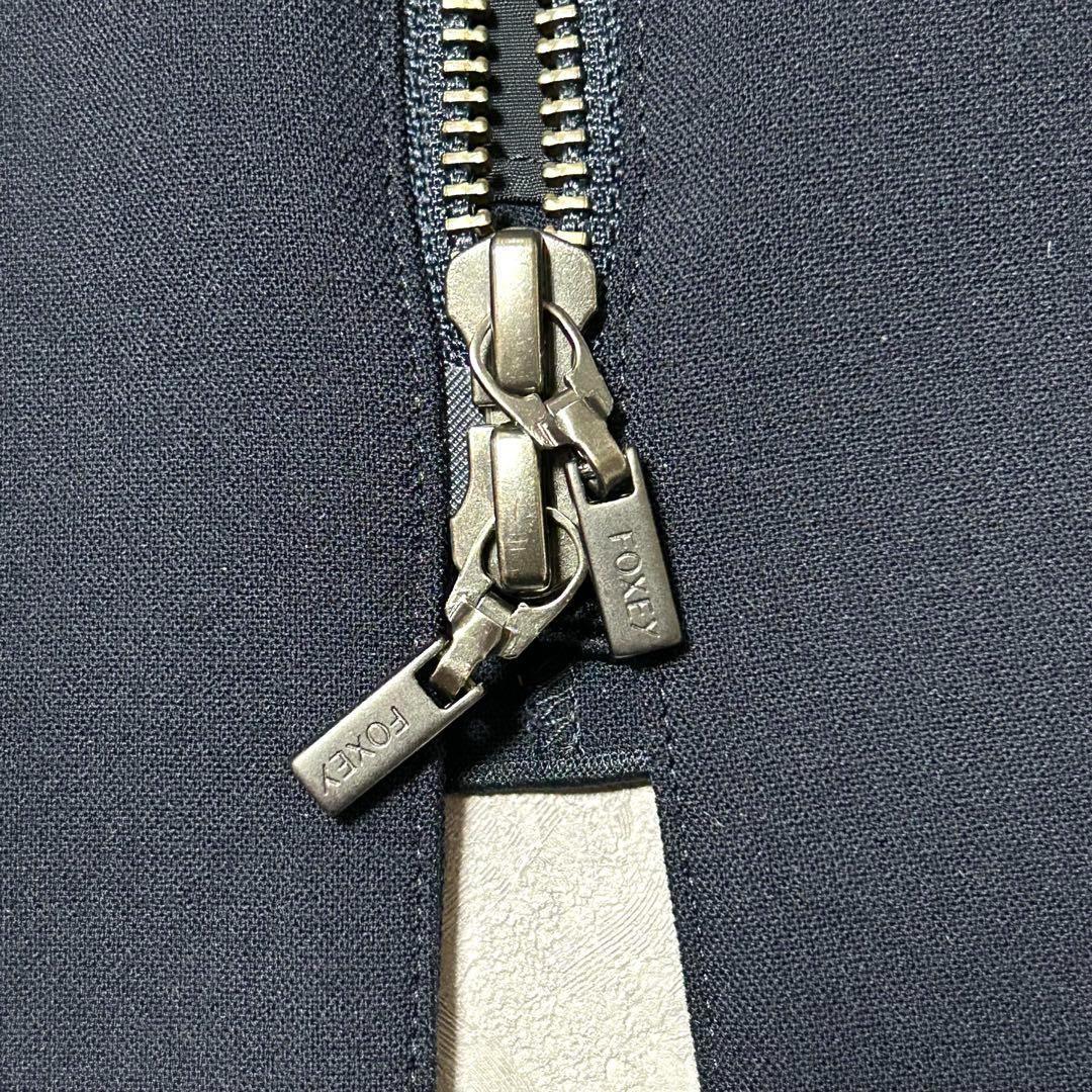 【りん様】FOXEY フォクシーニューヨーク ダブルジップ ワンピース