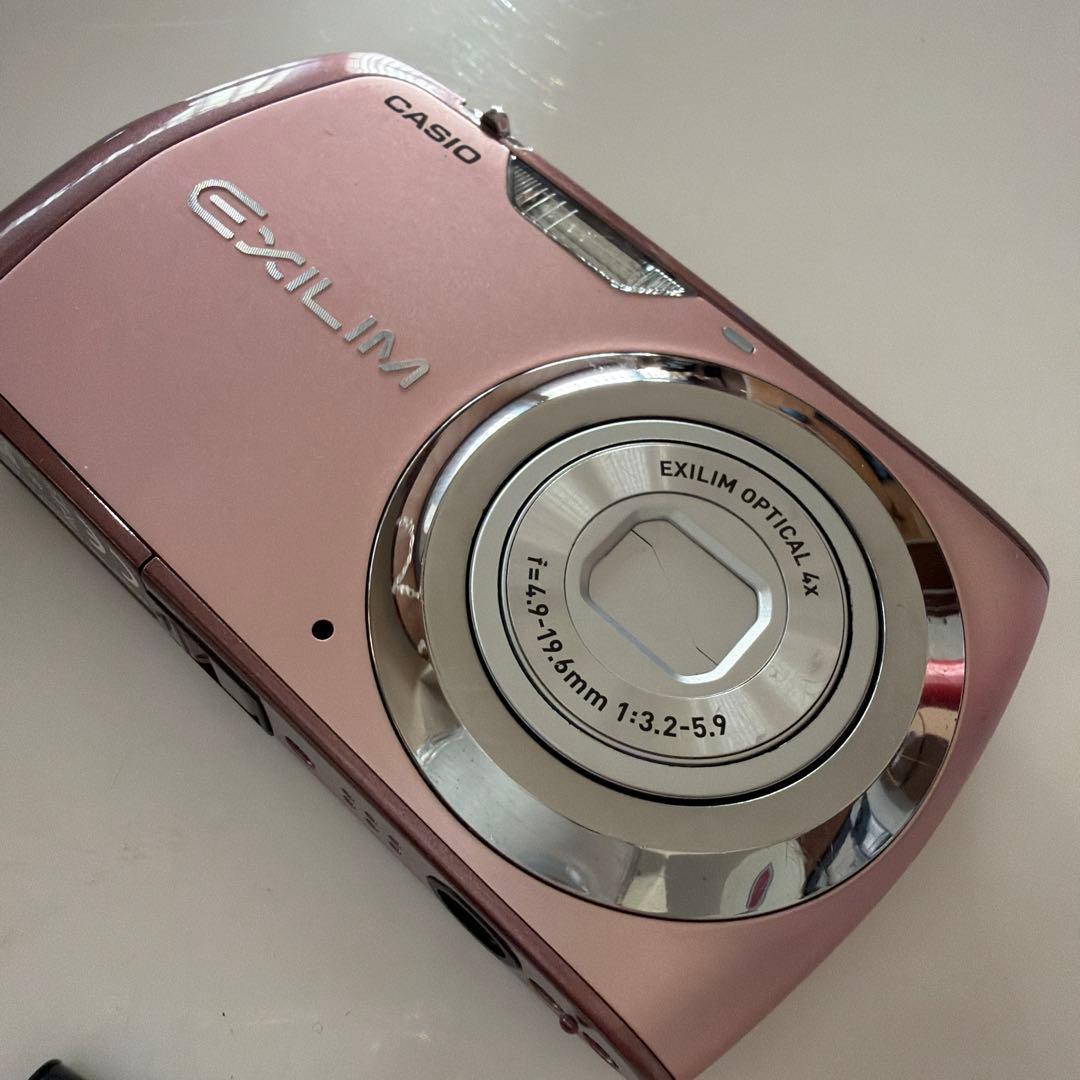 CASIO EXILIM ピンク コンパクトデジタルカメラ　EX-Z370
