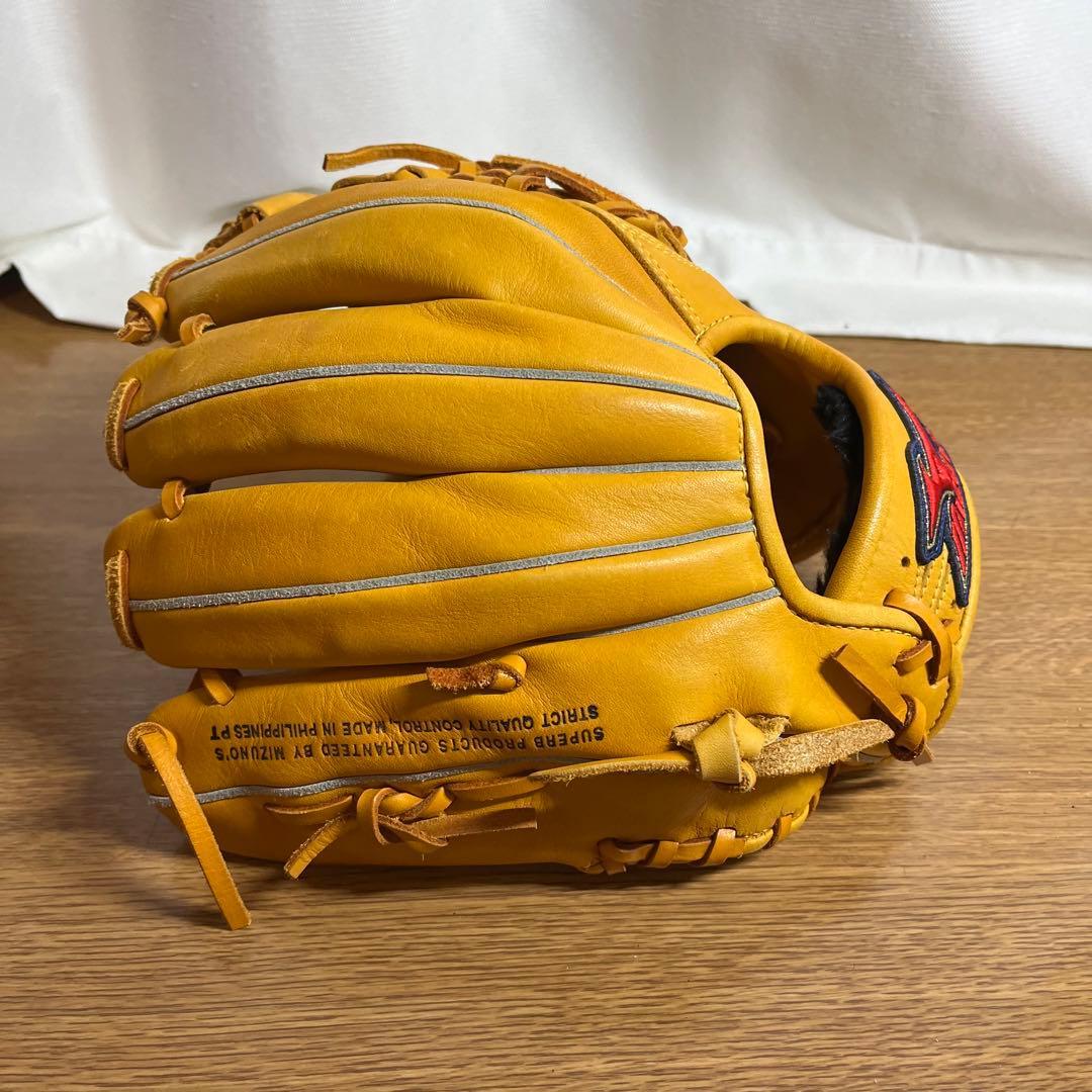 ミズノ ビクトリーステージ 一般軟式 グローブ グラブ 内野用 極美品