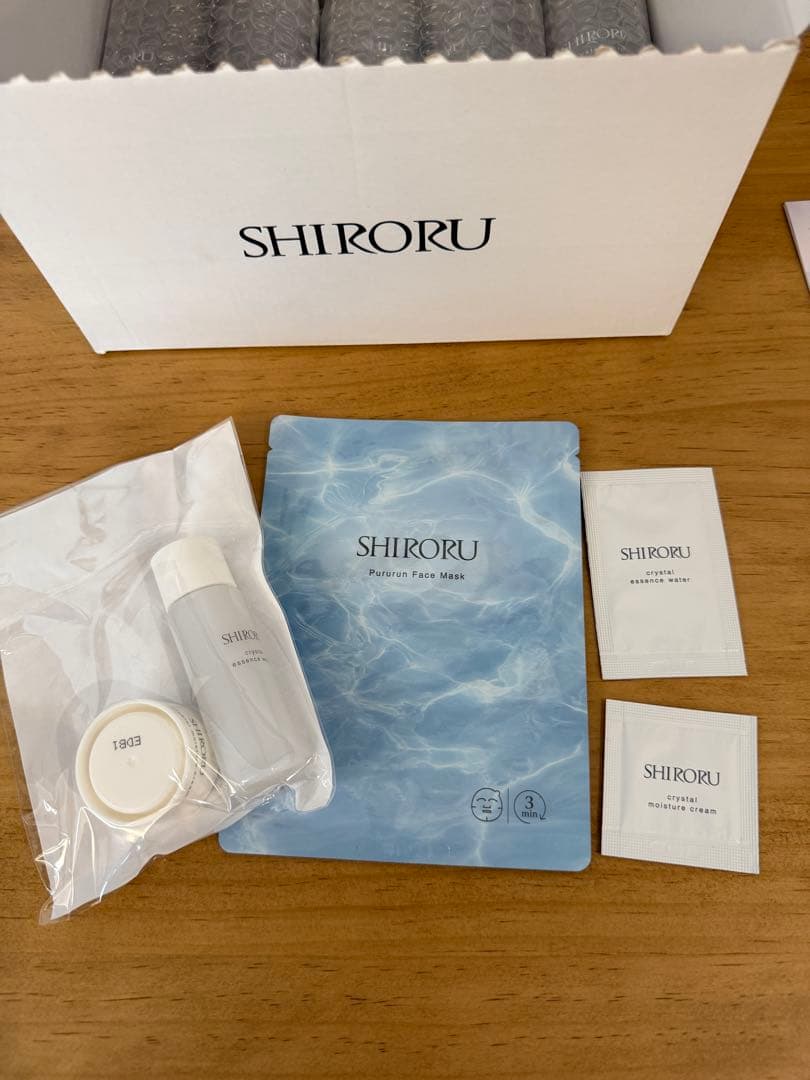 新品未使用　SHIRORU シロル　クリスタルホイップブラック　5本セット