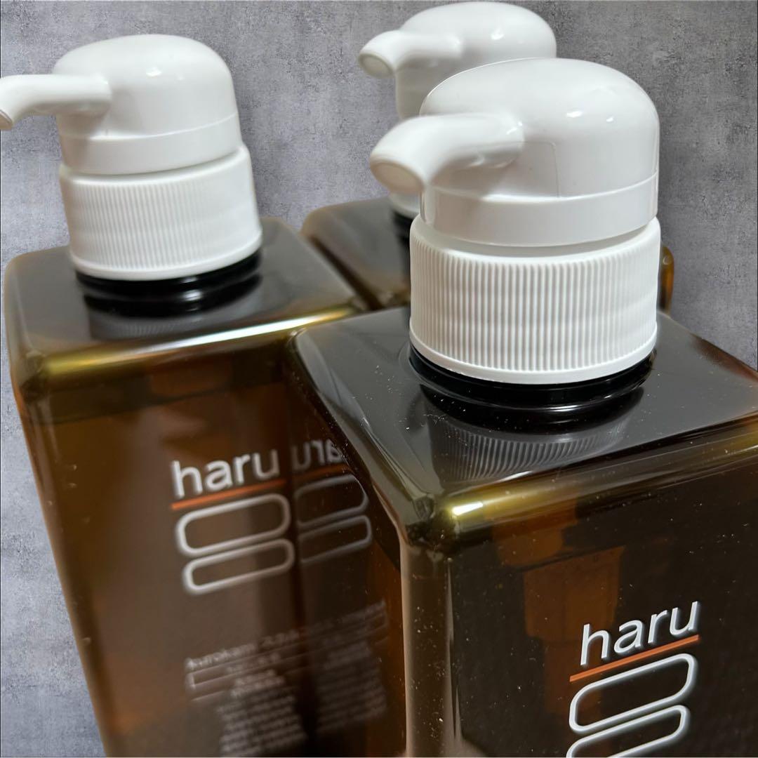 新品 haru ハル　スカルプシャンプー 400ml 3本セット　シャンプー