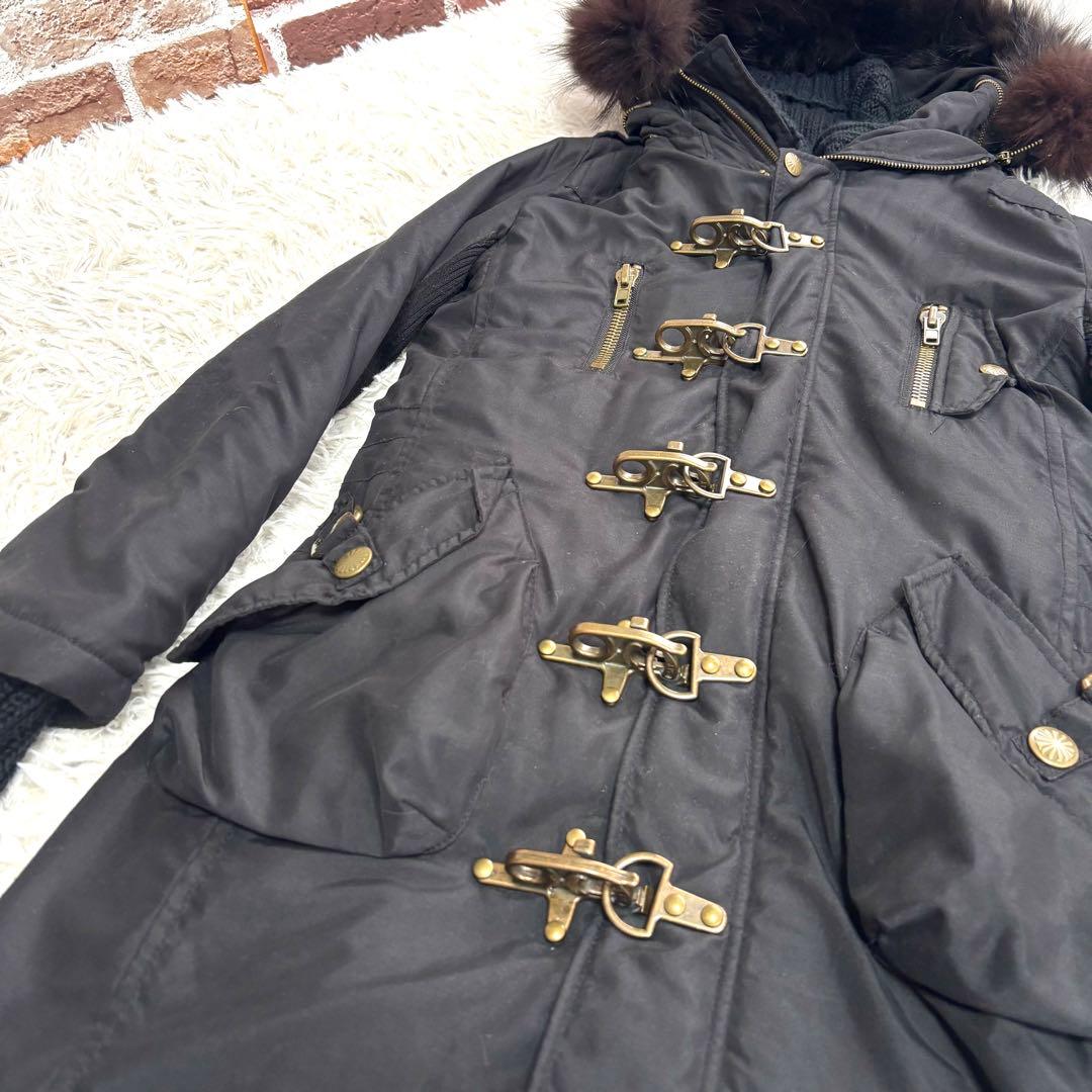美品✨archive sly military fur modscoat y2k