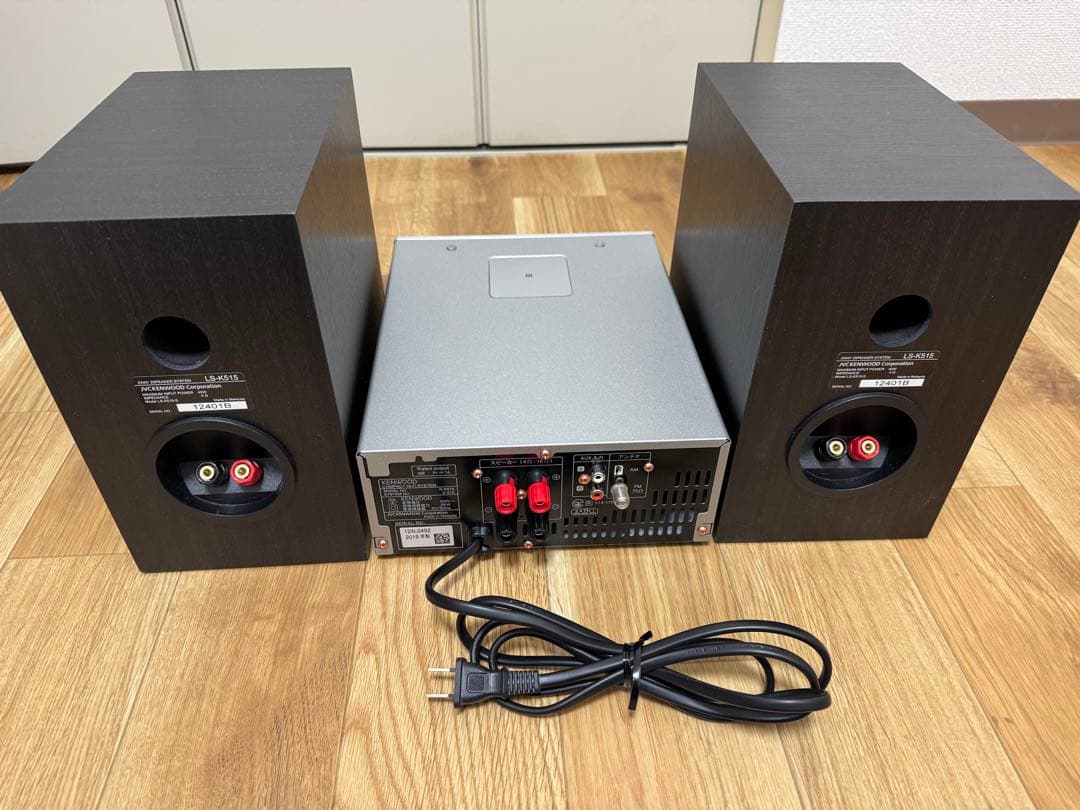 KENWOOD R-K515 + LS-K515 スピーカー 2台セット