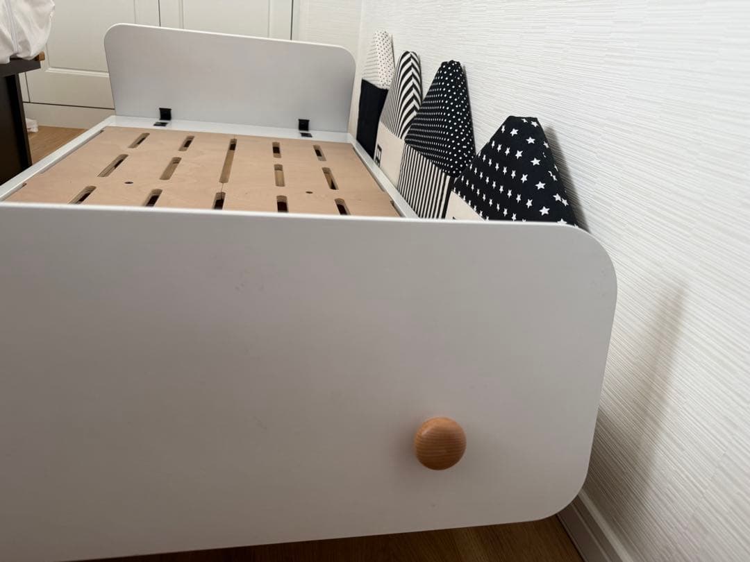 延長ボード付★HOPPLE BEBEDキッズベッド