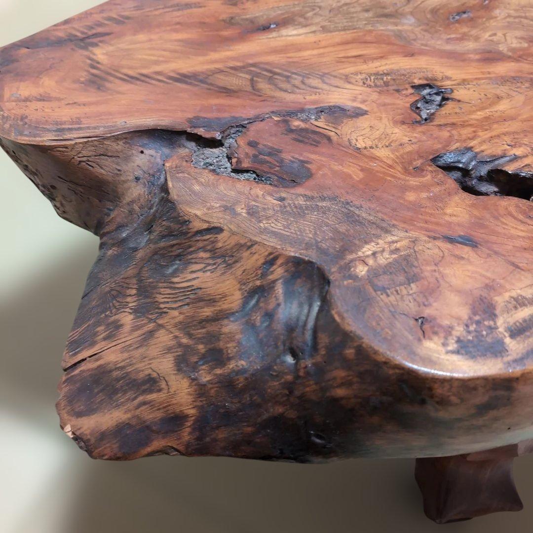 自然形状 座卓 テーブル　昭和レトロ