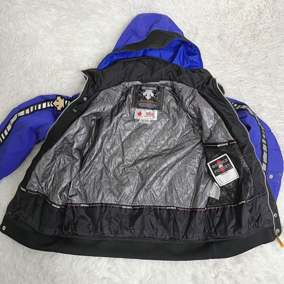 レトロ 90s デサント カナダオフィシャル スキーウェア上下 M相当 メンズS