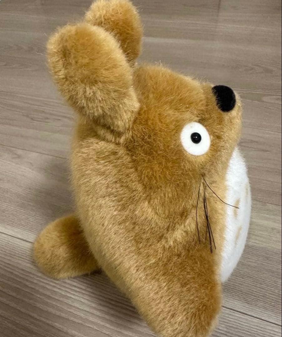 となりのトトロ　ぬいぐるみ　M　ジブリ大博覧会　会場限定リジナル ベージュ