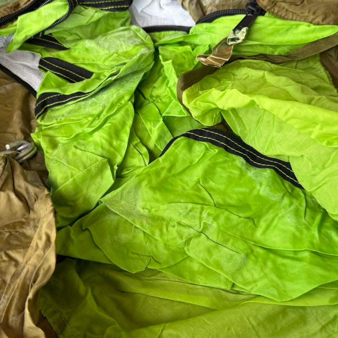 EDK58c モンベル ムーンライト１型 テント ポール旧型 ソロキャンプ