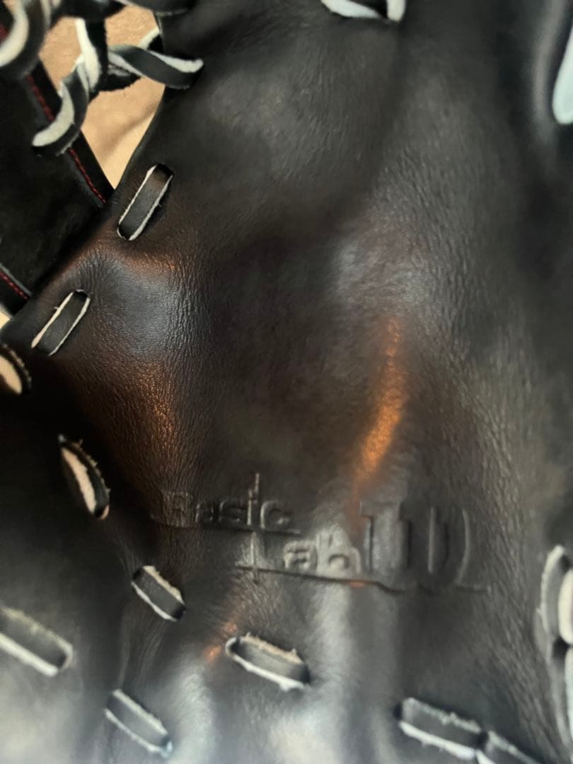 Wilson 軟式野球グローブ 黒　外野用