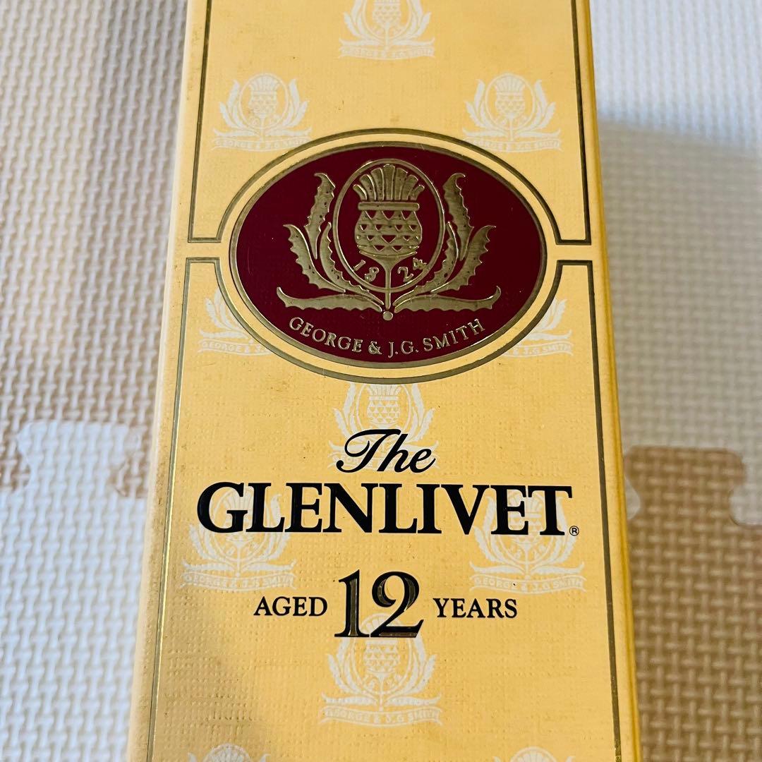 【古酒】ザ・グレンリベット ピュアシングルモルト 12年　750ml ①