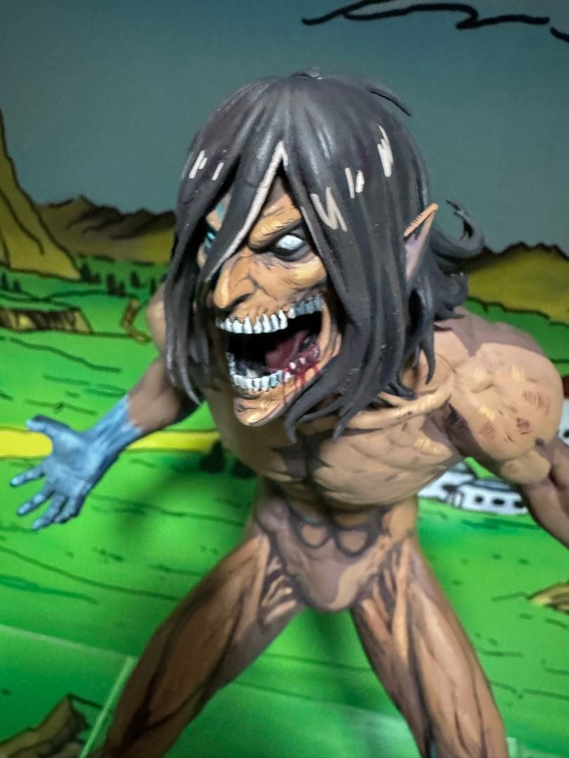 ✨　一番くじ 進撃の巨人 A賞 エレン 二次元　リペイント　フィギュア　✨