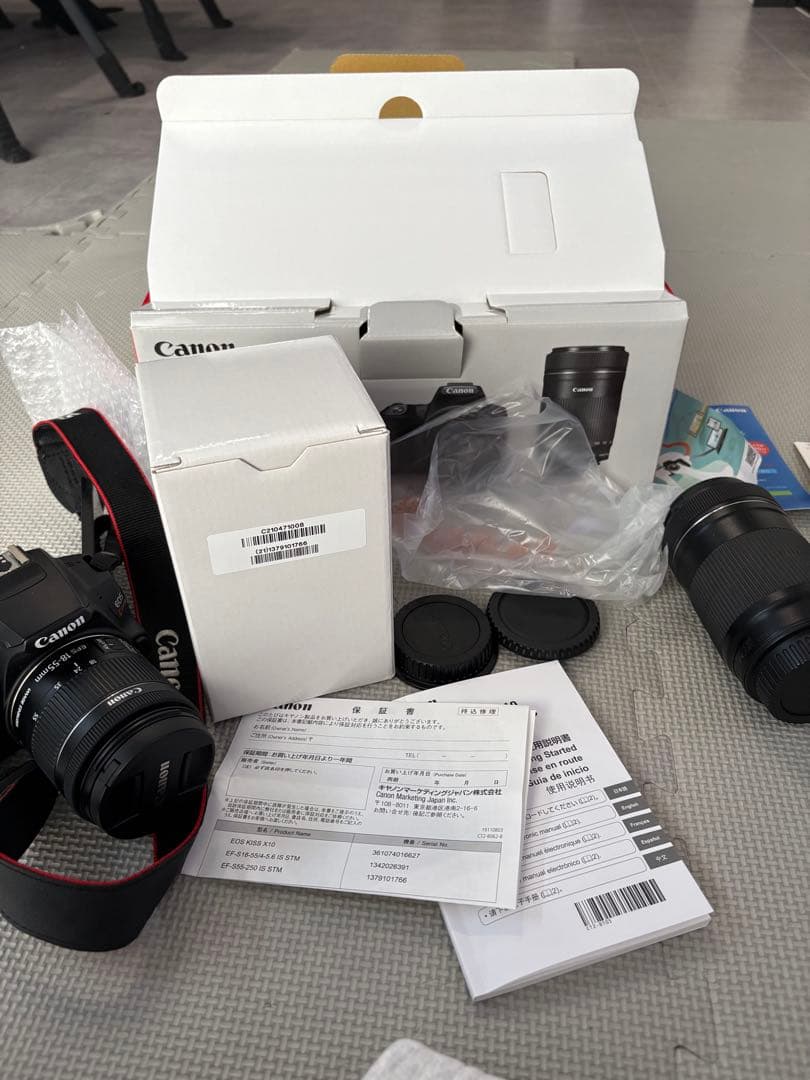 ★美品.Canon EOS Kiss X10 付属品完備★