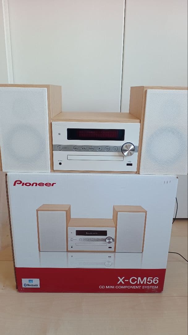 【美品】パイオニア　Bluetooth対応コンポ　Pioneer　X-CM56