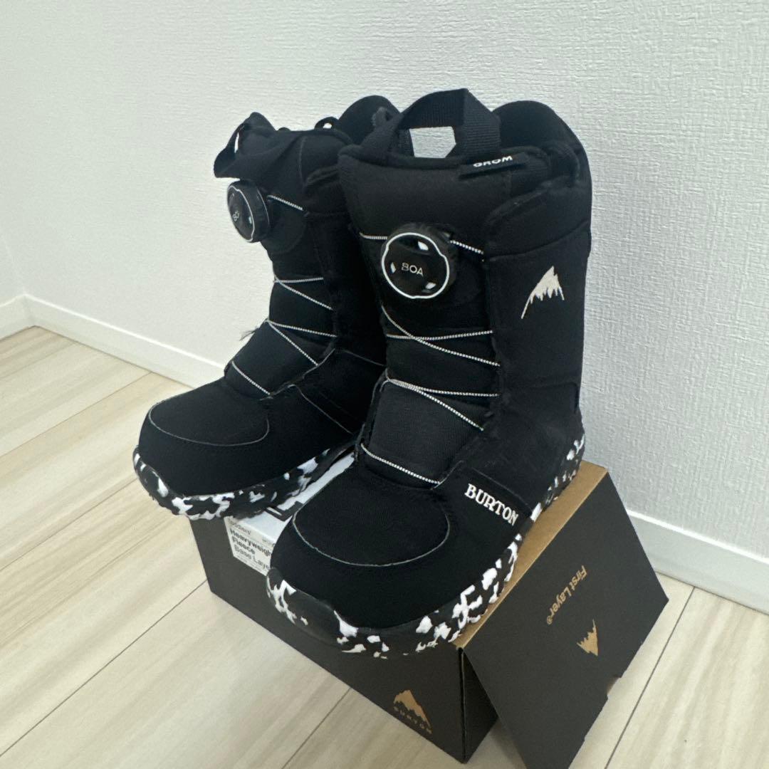 BURTON BOAシステム 子ども用スノーボードブーツ　20cm