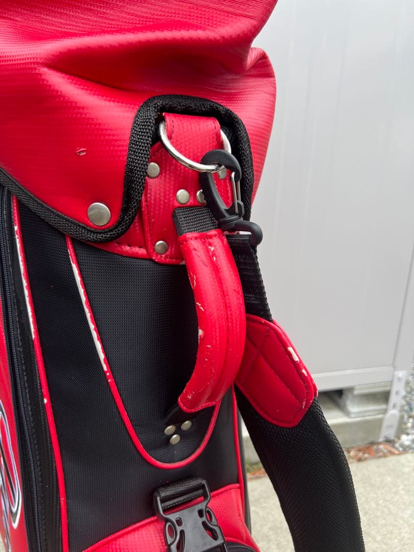 Puma キャディバッグ 赤