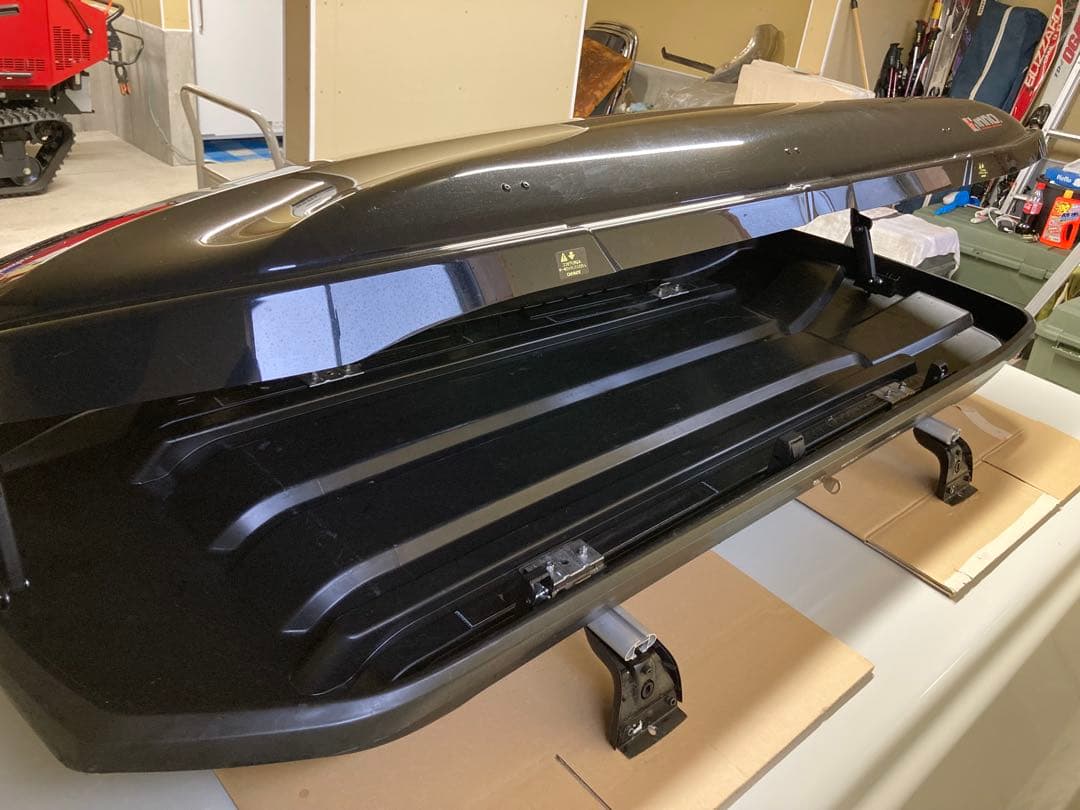 ち*お様 INNO ルーフボックス ルーフキャリア一式 ブラック MAZDA C