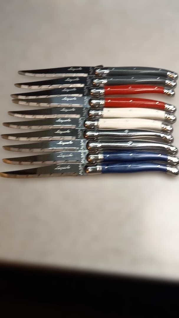 ジャンデュボ　ライヨール　ナイフ正規品　５色各2本の１０本セット　正規品